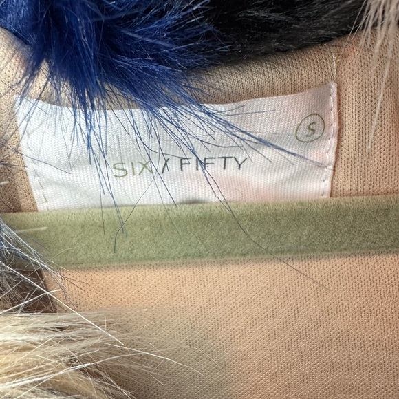 NWOT SIX/FIFTY FAUX FUR JACKET - Picture 4 of 9